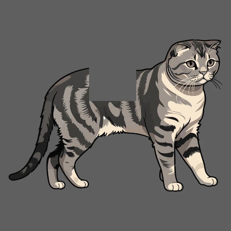 Pliage écossais - Cat Pet Design