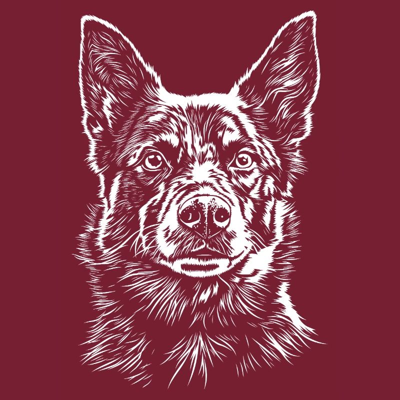 Kelpie australien Portrait chien de troupeau