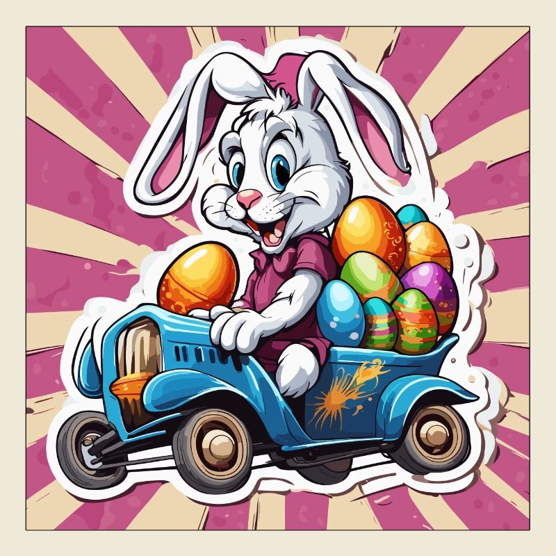 Easter Bunny / Easter / Eggs / Holidays / Easter