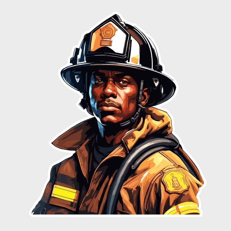 Firefighter / Fire / Fire / Extinguish / Hero