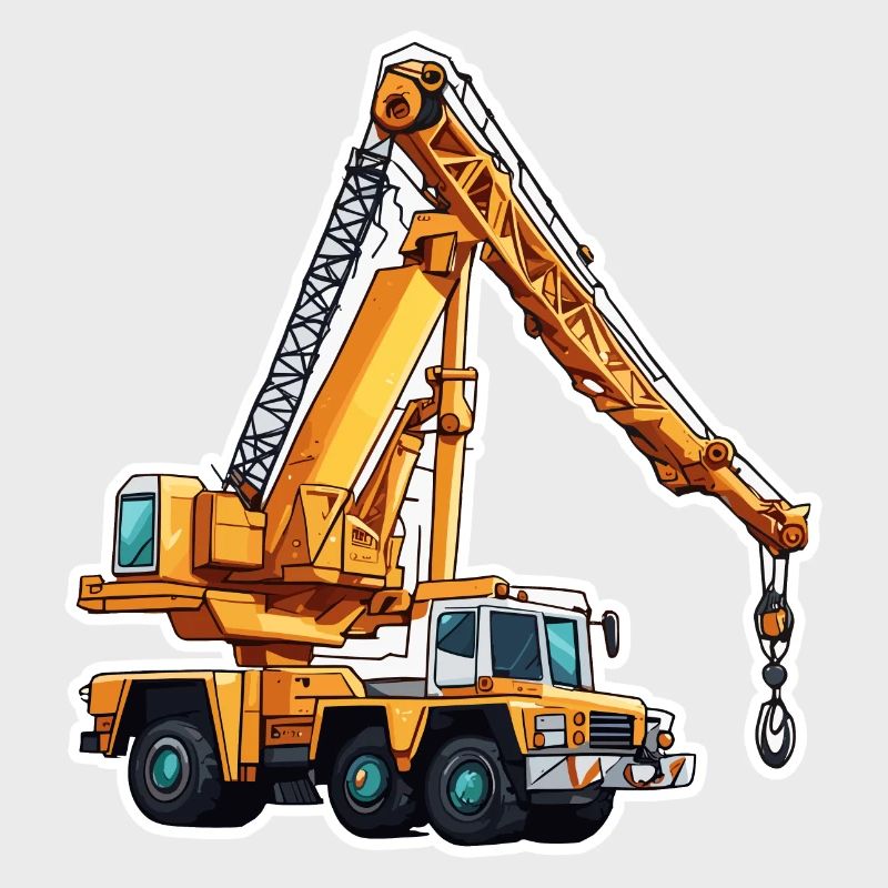 Kran / Baustelle / Seilwinde / Kransystem