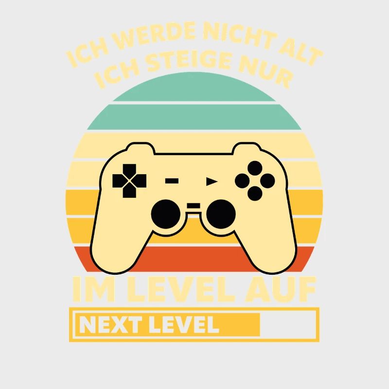 Levelaufstieg Retro-Controller Design