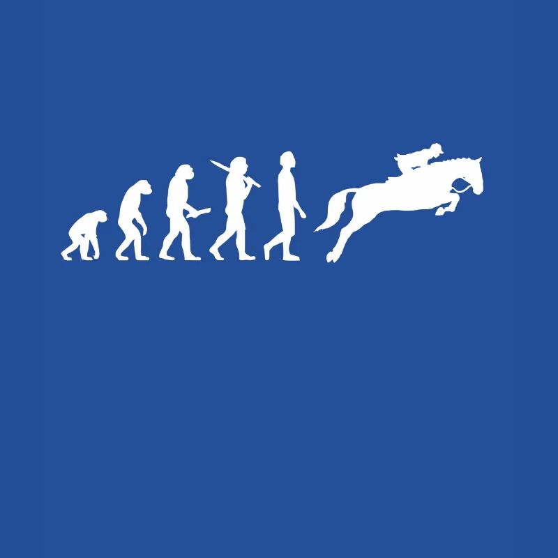 Evolution équestre de saut d'obstacles