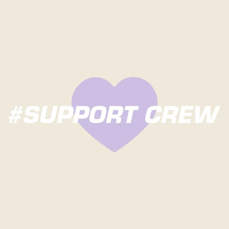 Support Crew Herz Liebe