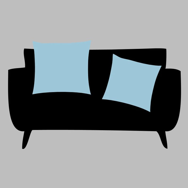 Sleeper sofa & Pillows