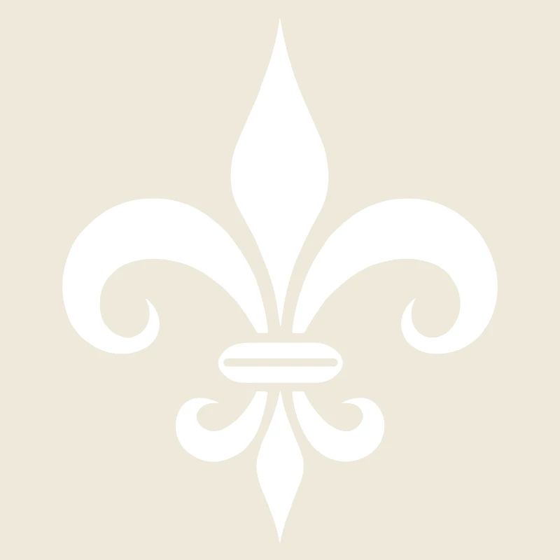 Conception majestueuse de lys français