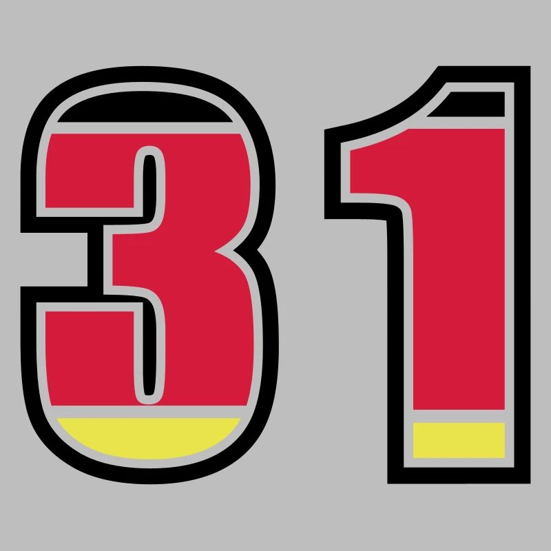 31 Number Germany Jersey