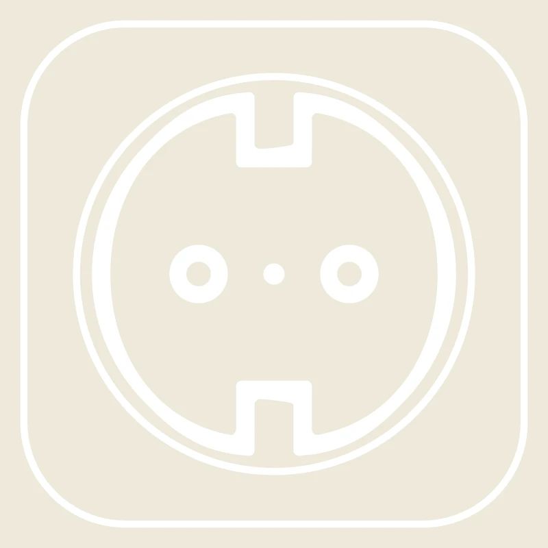 Steckdose Icon Elektriker