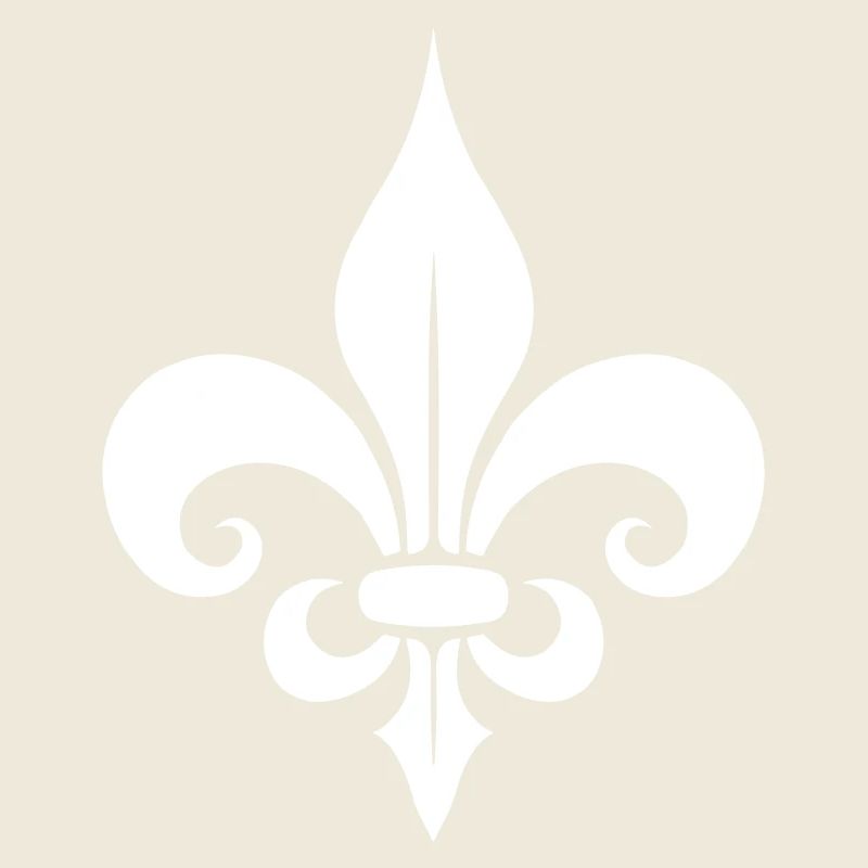 Symbolisches Fleur de Lis-Design