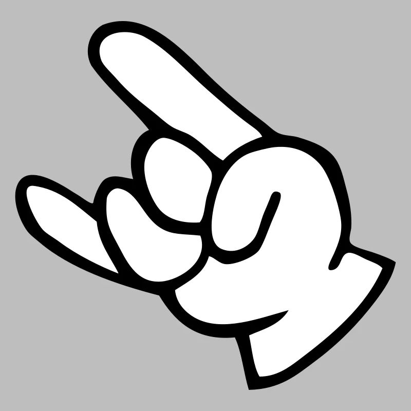 rock n roll hand fork
