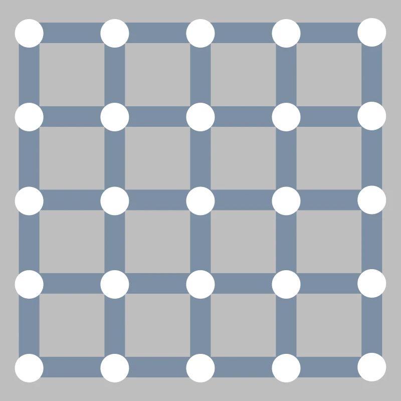 Optical illusion, Find the black dot!