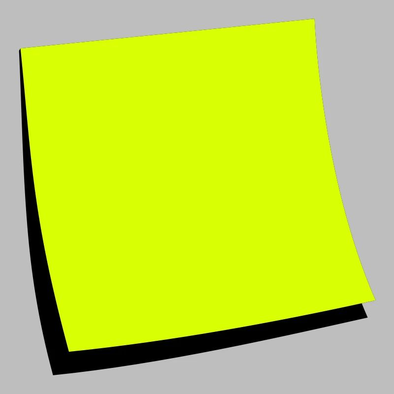 sticky note - add text