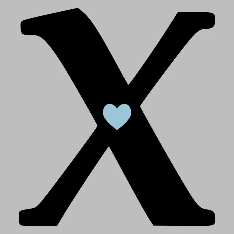Letter X Initial point