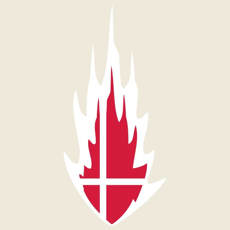 Denmark Danmark Fire Flame Design