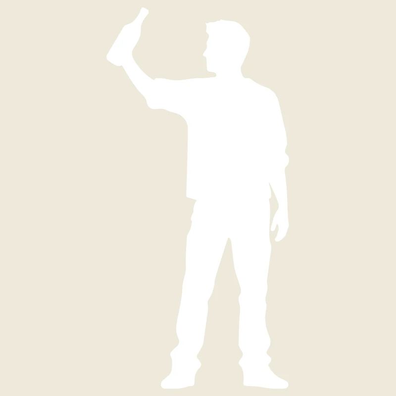 Silhouette de boisson