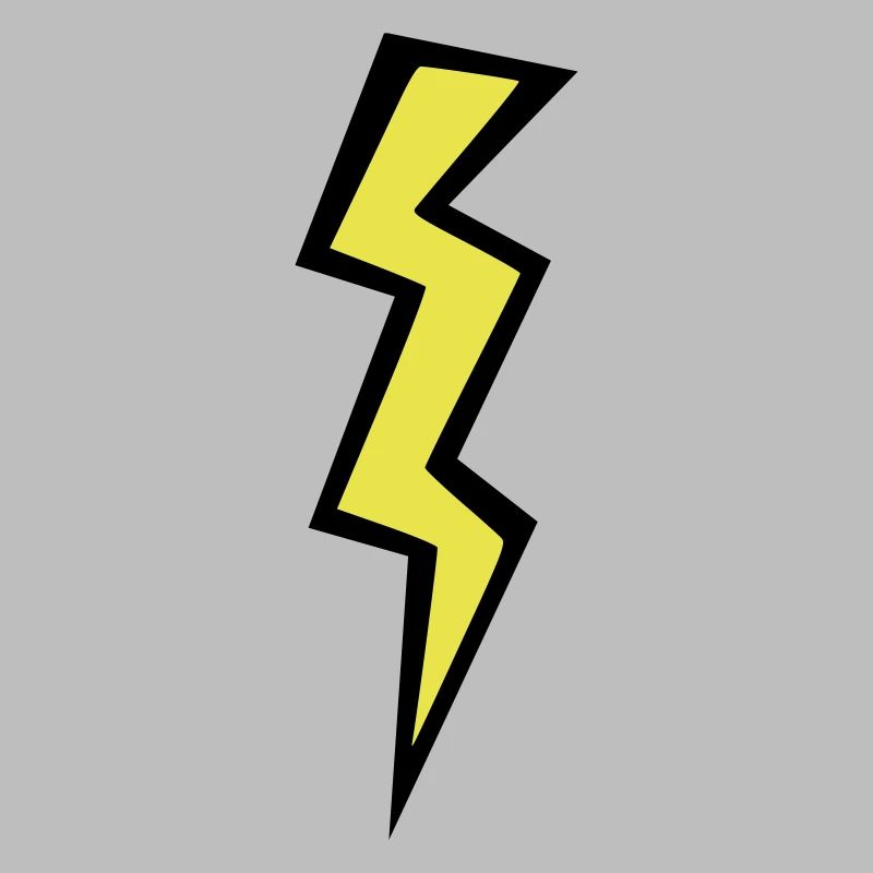 two colored lightning