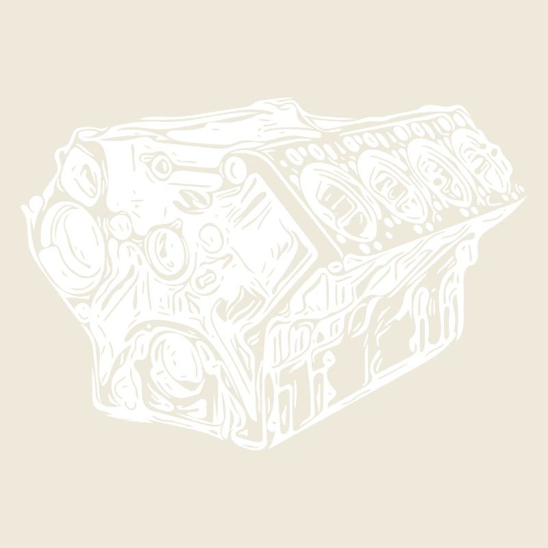 Car Cylinder Engine Block Displacement Fan