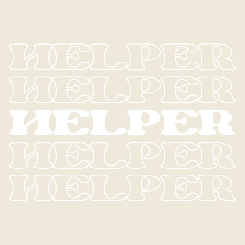 Helfer Assistent Helfer Unterstützer Assistent Arbeiter