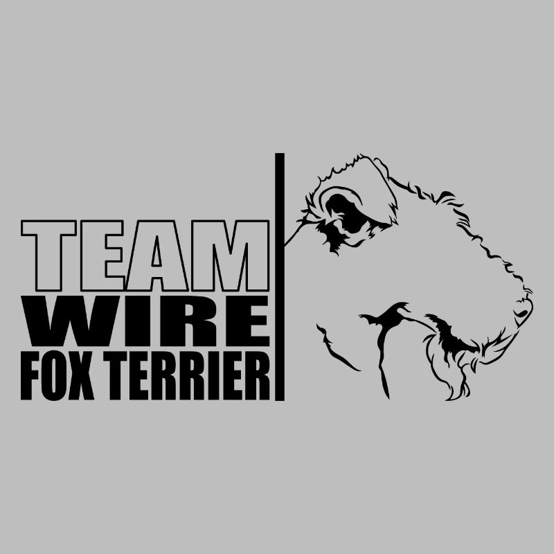 TEAM Wire Fox Terrier Dog Dog Wilsigns