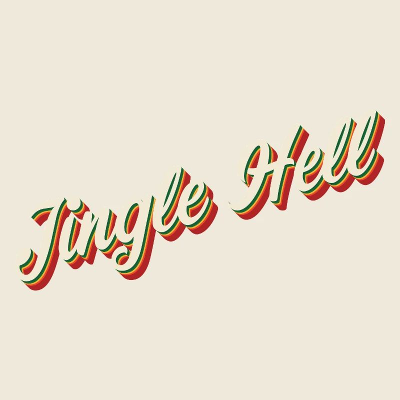 Jingle Hell Conception de Noël