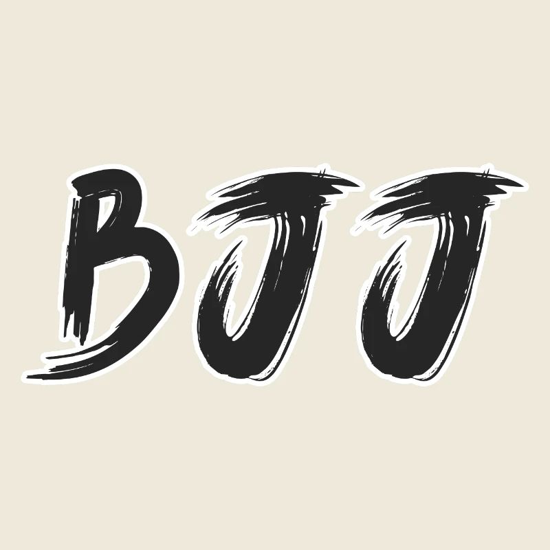 BJJ Schwarzer Gürtel – Jiu Jitsu Rang Design