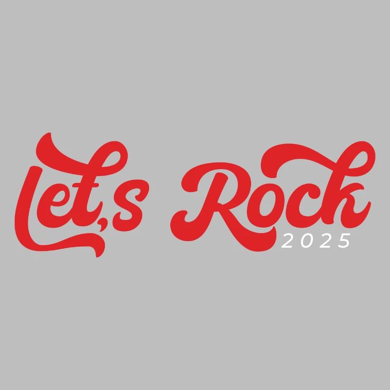 Let's Rock 2025, Vintage New Year Tee