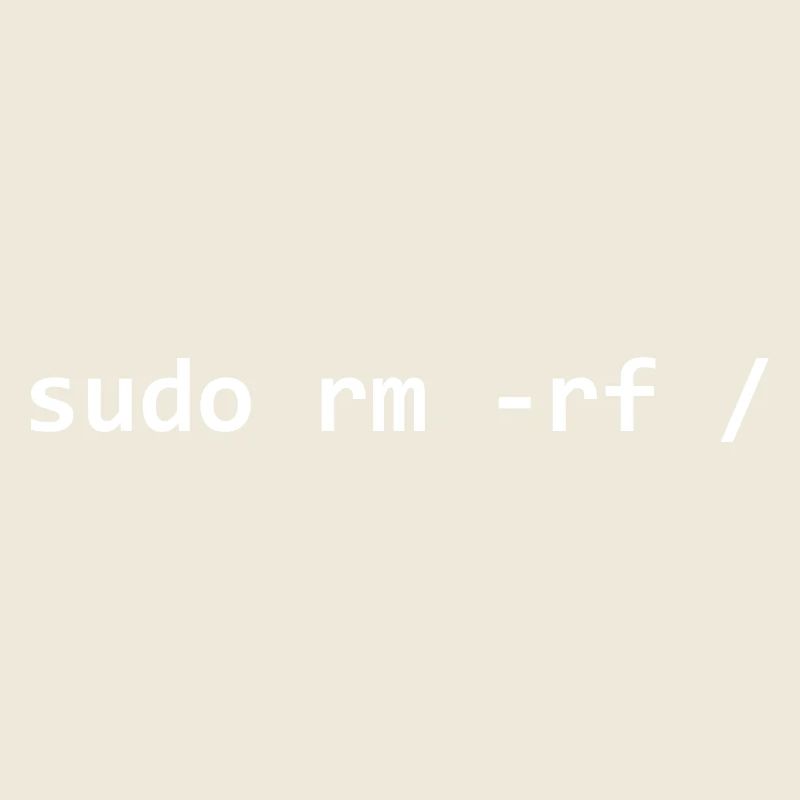 Sudo rm rf