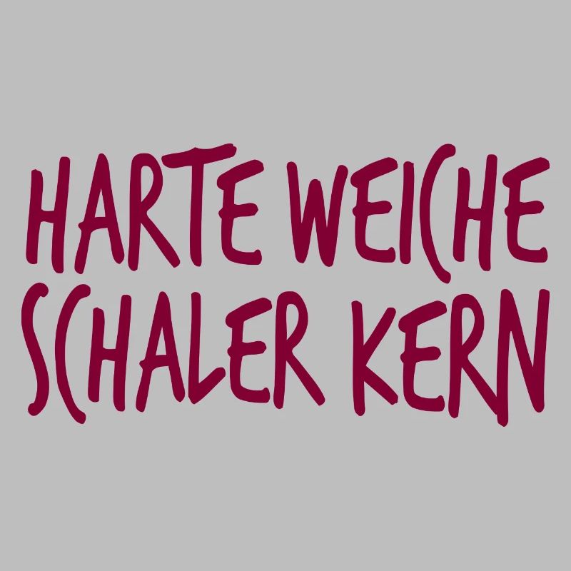 Harte Weiche Schaler Kern