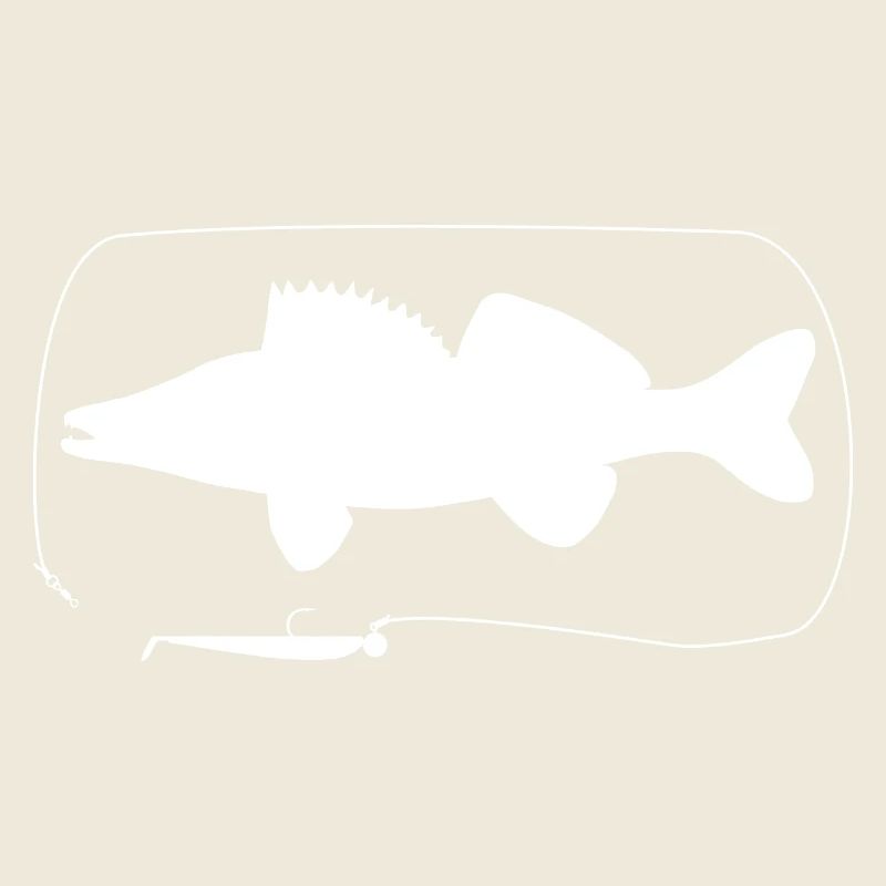 Pike-perch with softbait