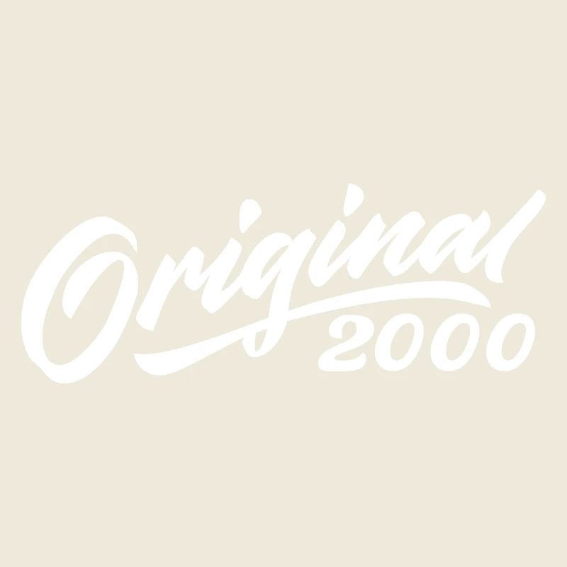 Original 2000 Geburtstagsgeschenk 2000