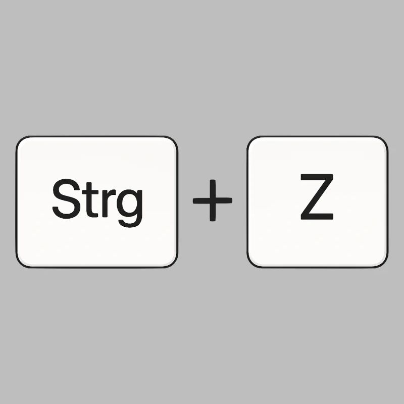 Ctrl + Z