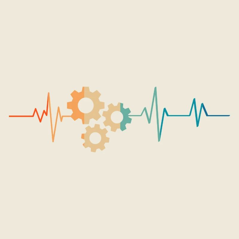 Heartbeat Retro Cogs