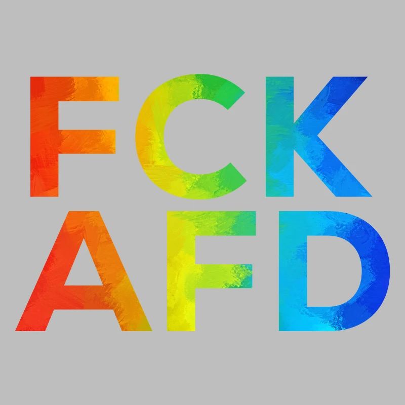 FCK AFD Regenbogen