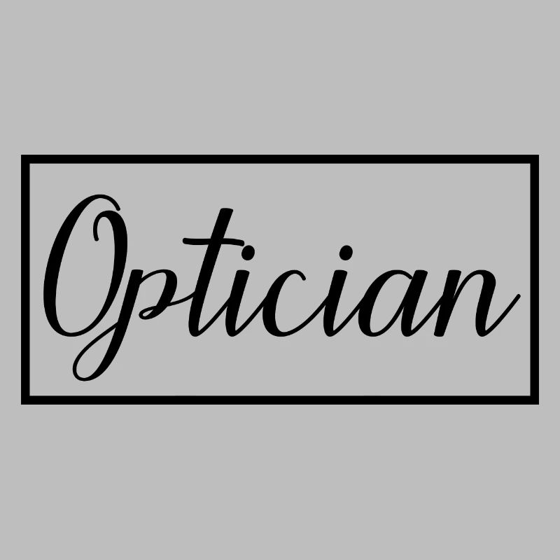 Optiker stolzer diplomierter Optikerstudent