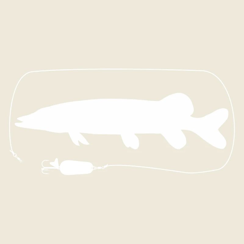 Hecht mit Löffelblinker