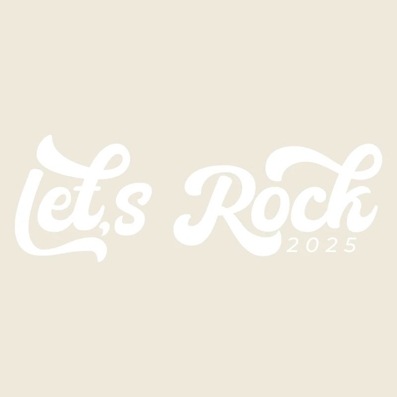 Let's Rock 2025, Retro Aesthetic Tee