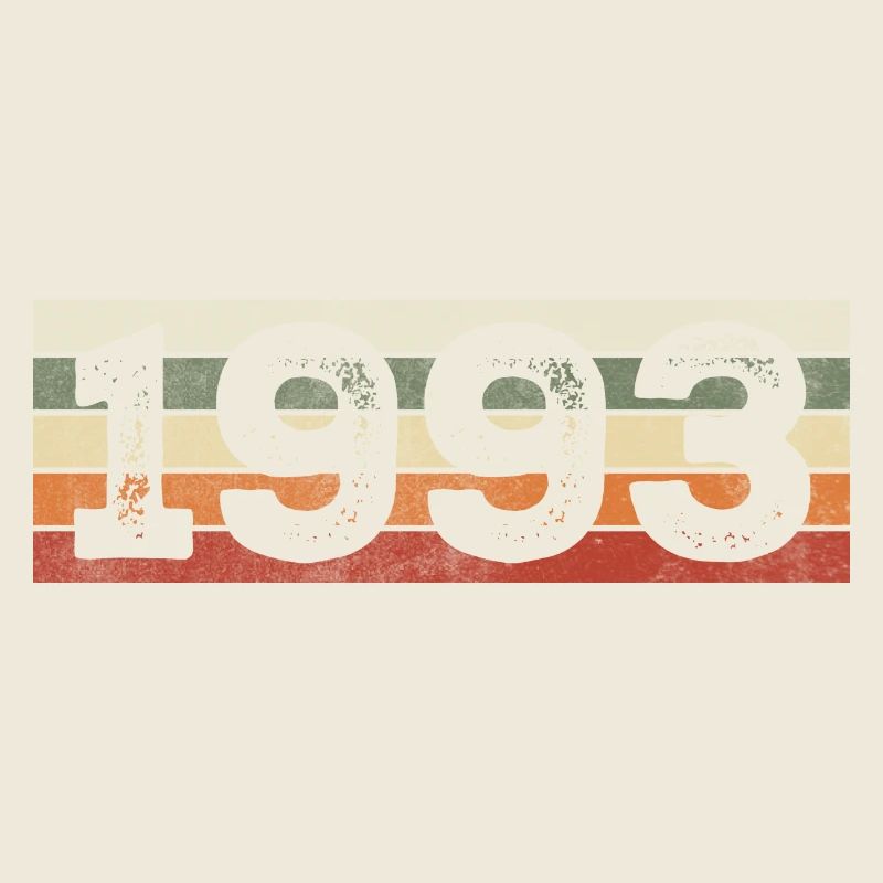 Jahrgang 1993 Retro Geburtstagsgeschenk 1993
