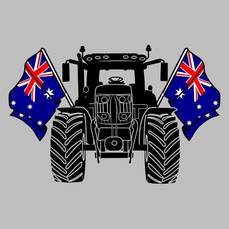 Tractor two flags Australia