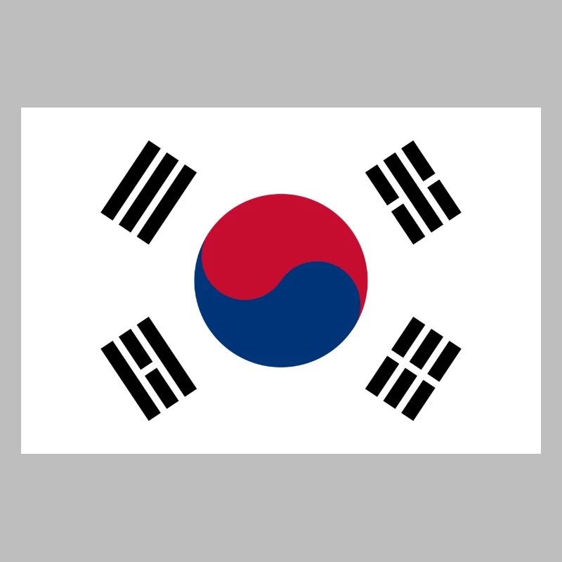 Drapeau national de Corée du Sud
