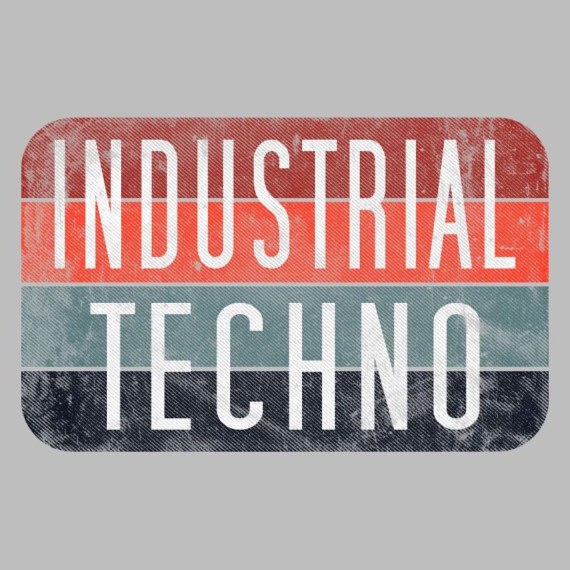 Industrial Techno Retro Gradient