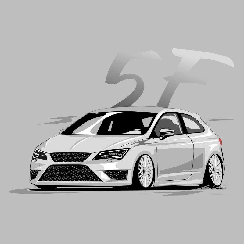 Leon 5f fr, Low, Deep, Stanced, Cupra
