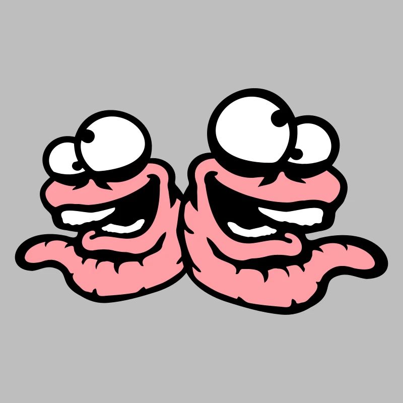 Worms Laughing Duo Crazy Spliking Silly Team