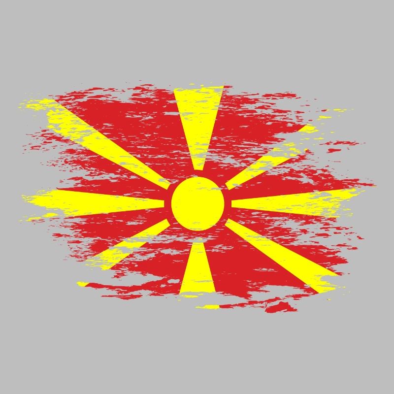 Drapeau de la Macédoine utilisé