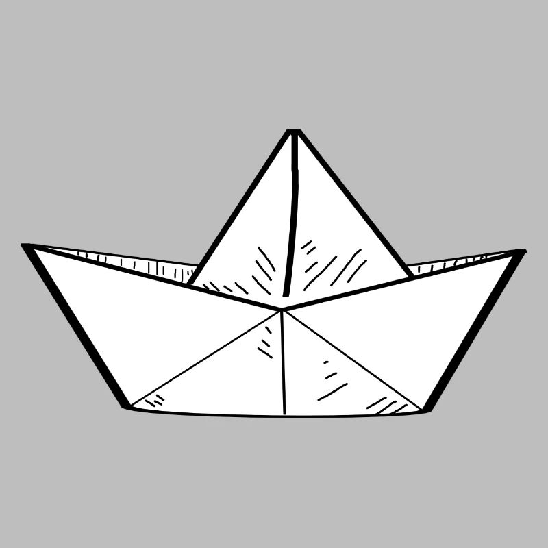 Papierschiff Boot