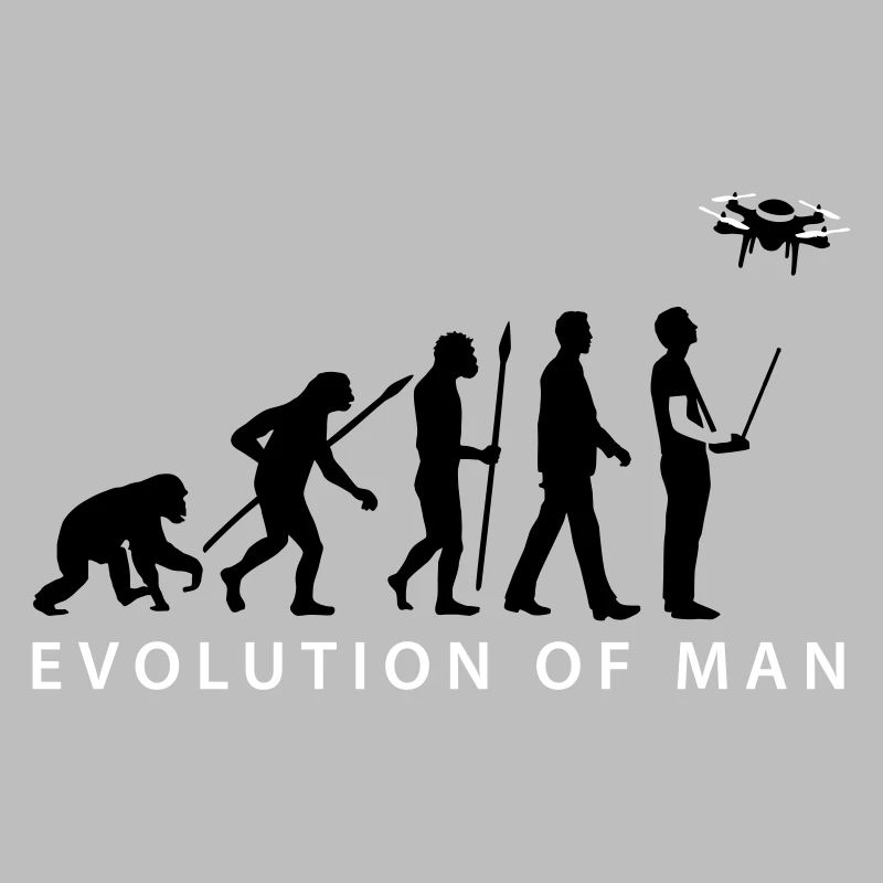 Evolution Modellflieger Drohne 4 Propeller