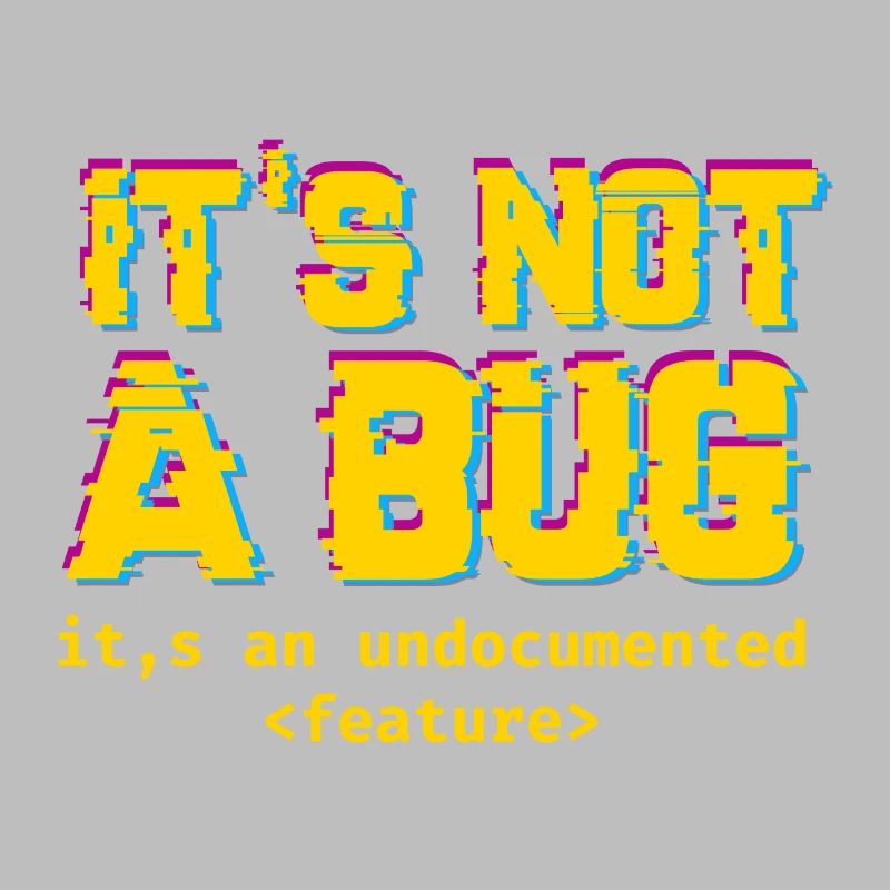 It's not a bug it's an undocumented feature