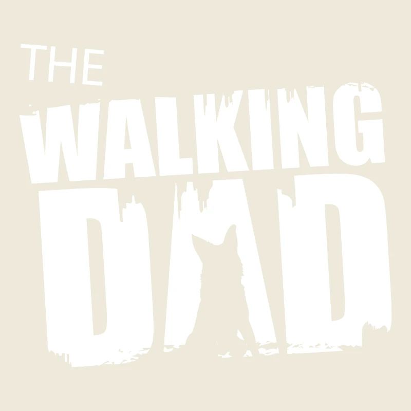 German Shepherd Walking Dad Gift Idea Father Gassi