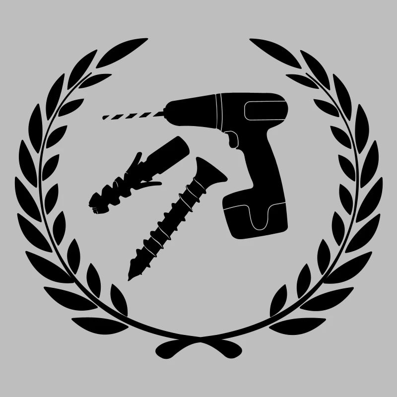 Tool logo for installer in laurel wreath