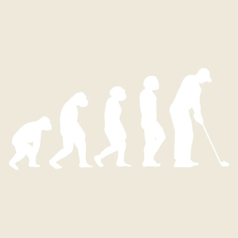 Golfspieler Evolution Golf