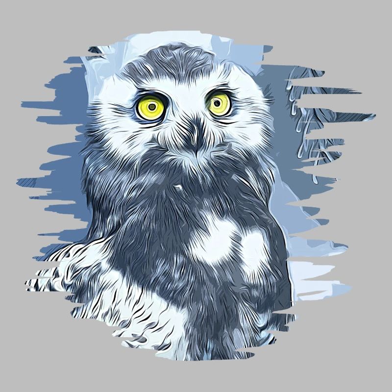 gxp schneeeule vector art